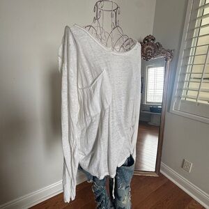 Magnolia Pearl Cream Long Sleeve Top